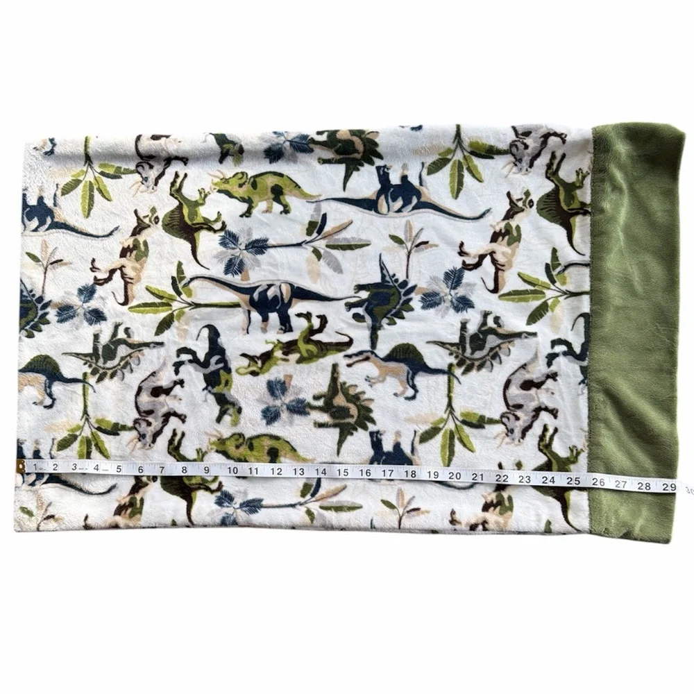 Sometimes I Sew Dinosaur Double-Sided Minky Pillowcase – Standard (NEW)